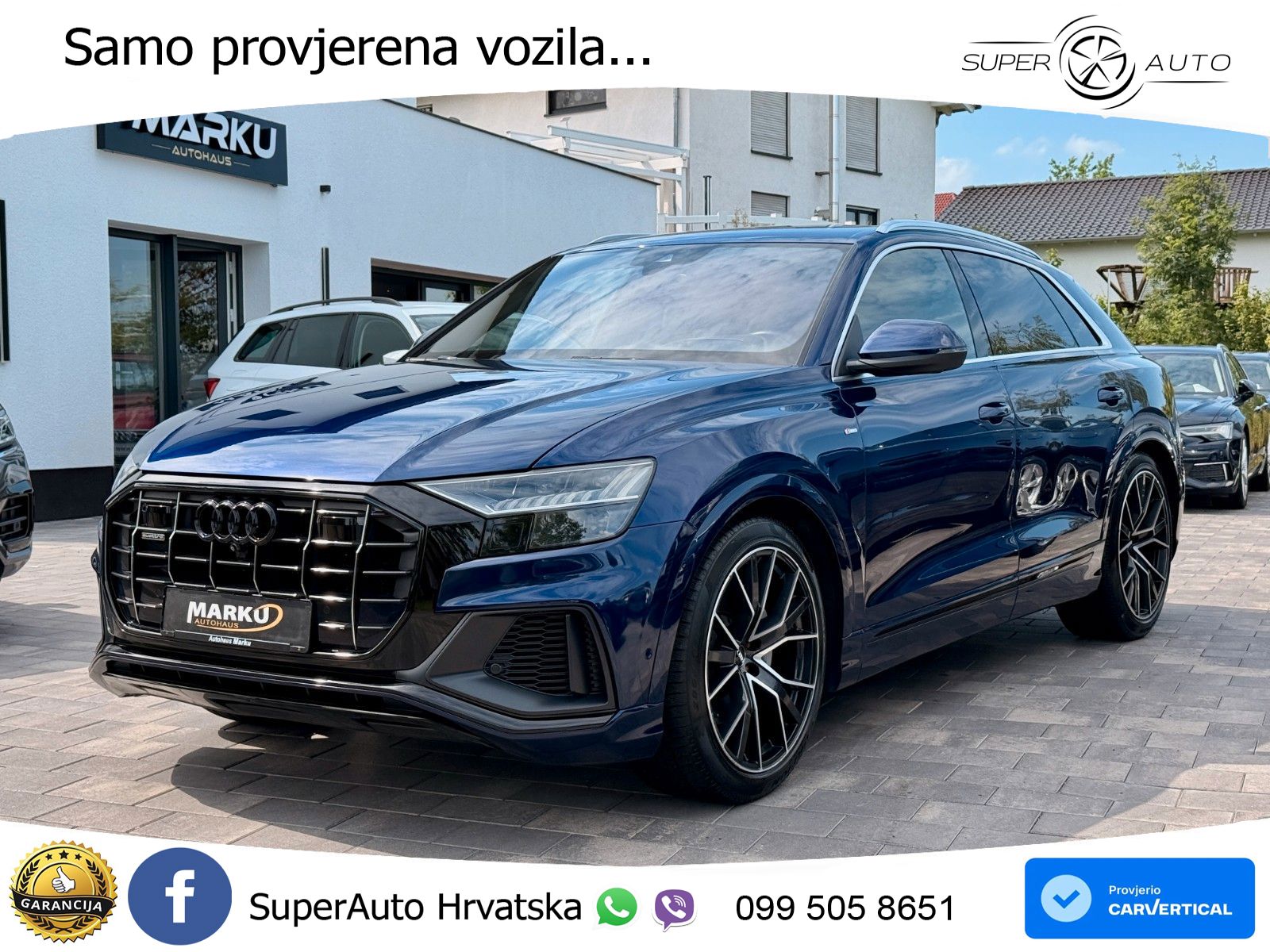 Audi Q8 50 TDI V6 (286 KS) quattro Tiptronic