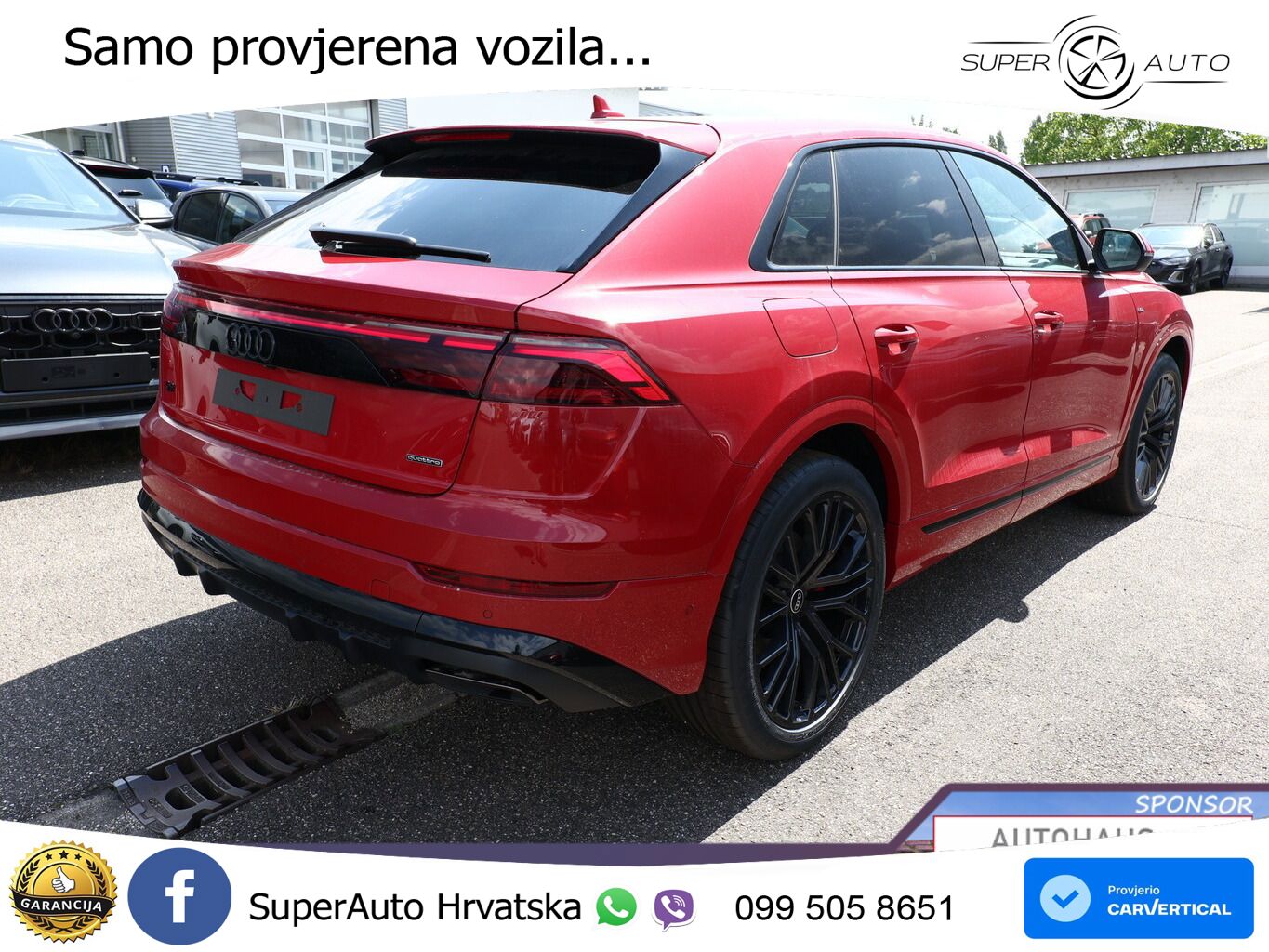 Audi Q8 50 TDI V6 (286 KS) quattro Tiptronic LED+GR SJED+ACC