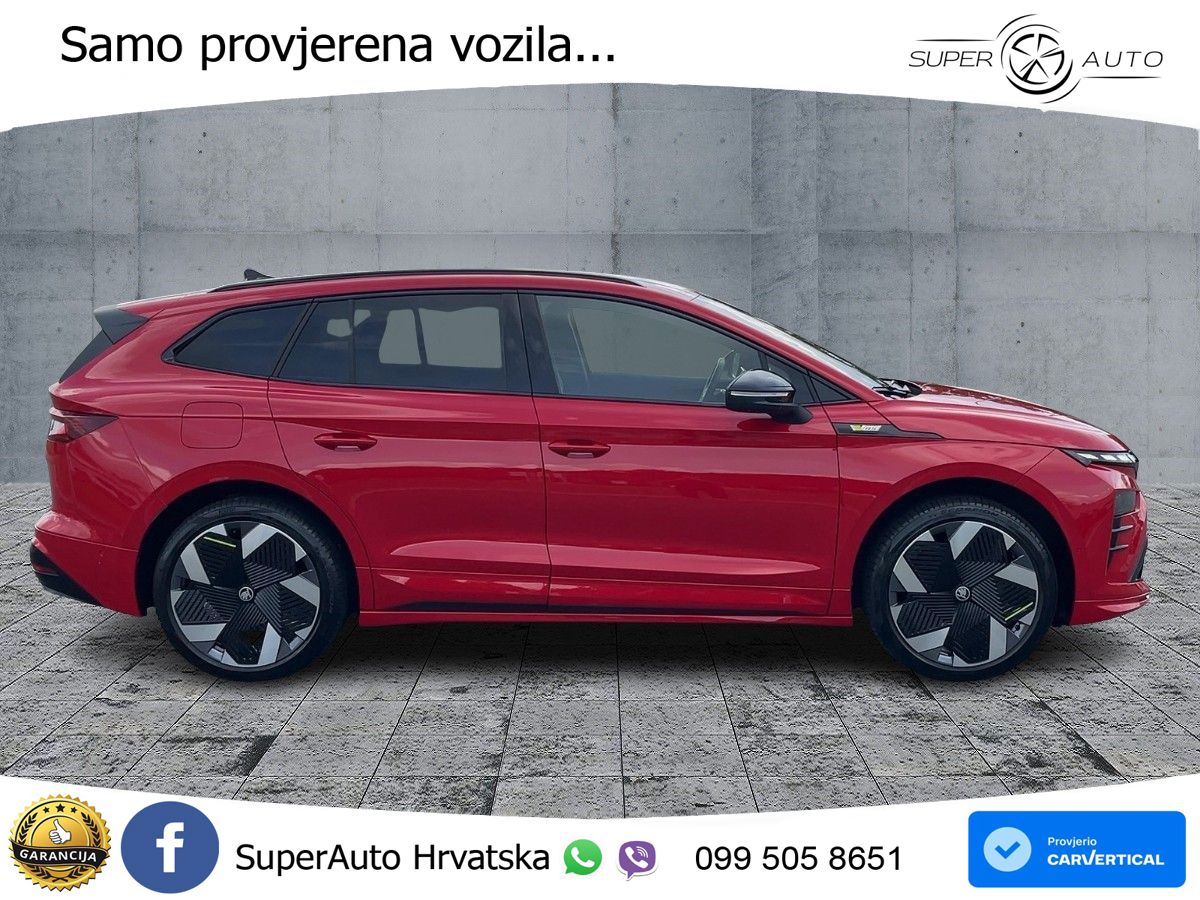 Škoda Enyaq iV RS 82 kWh (340 KS) AWD LED+GR SJED+ACC