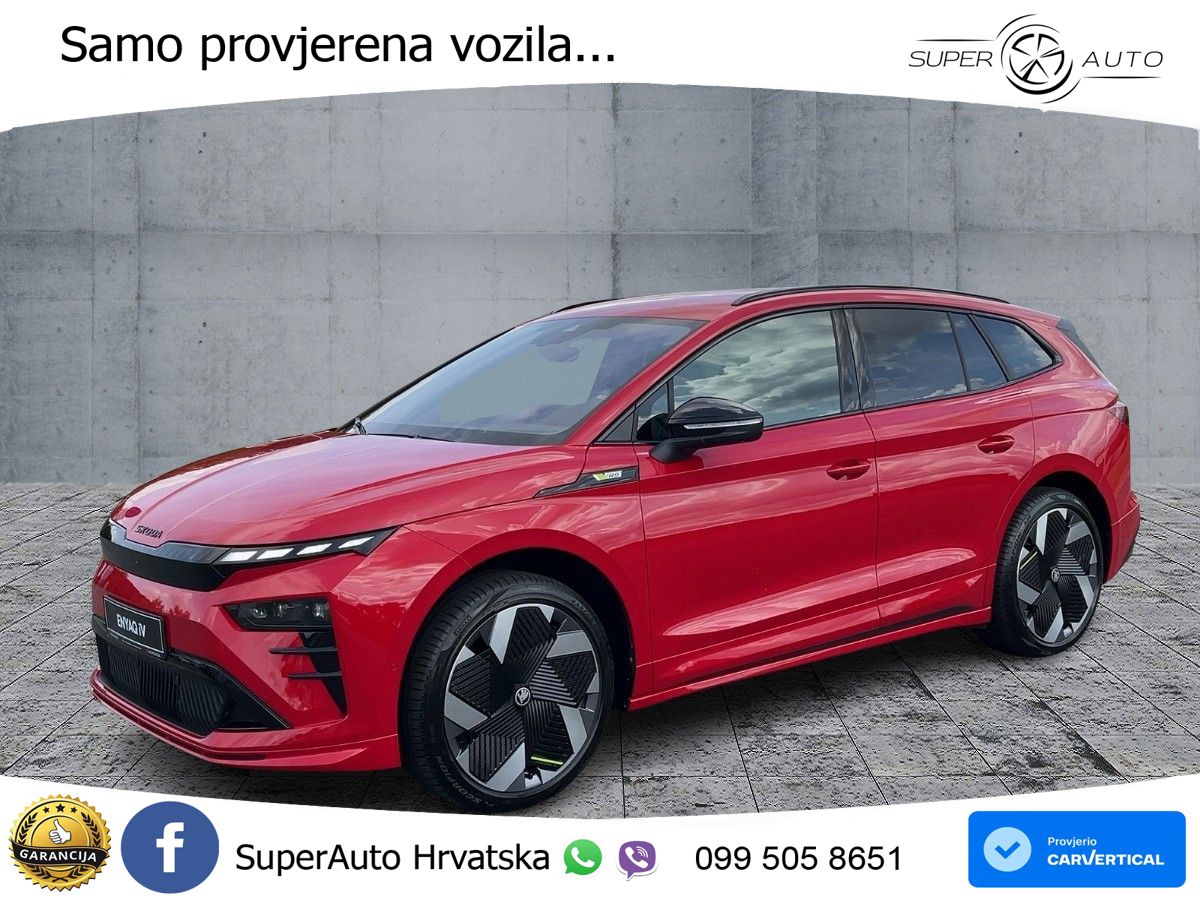 Škoda Enyaq iV RS 82 kWh (340 KS) AWD LED+GR SJED+ACC