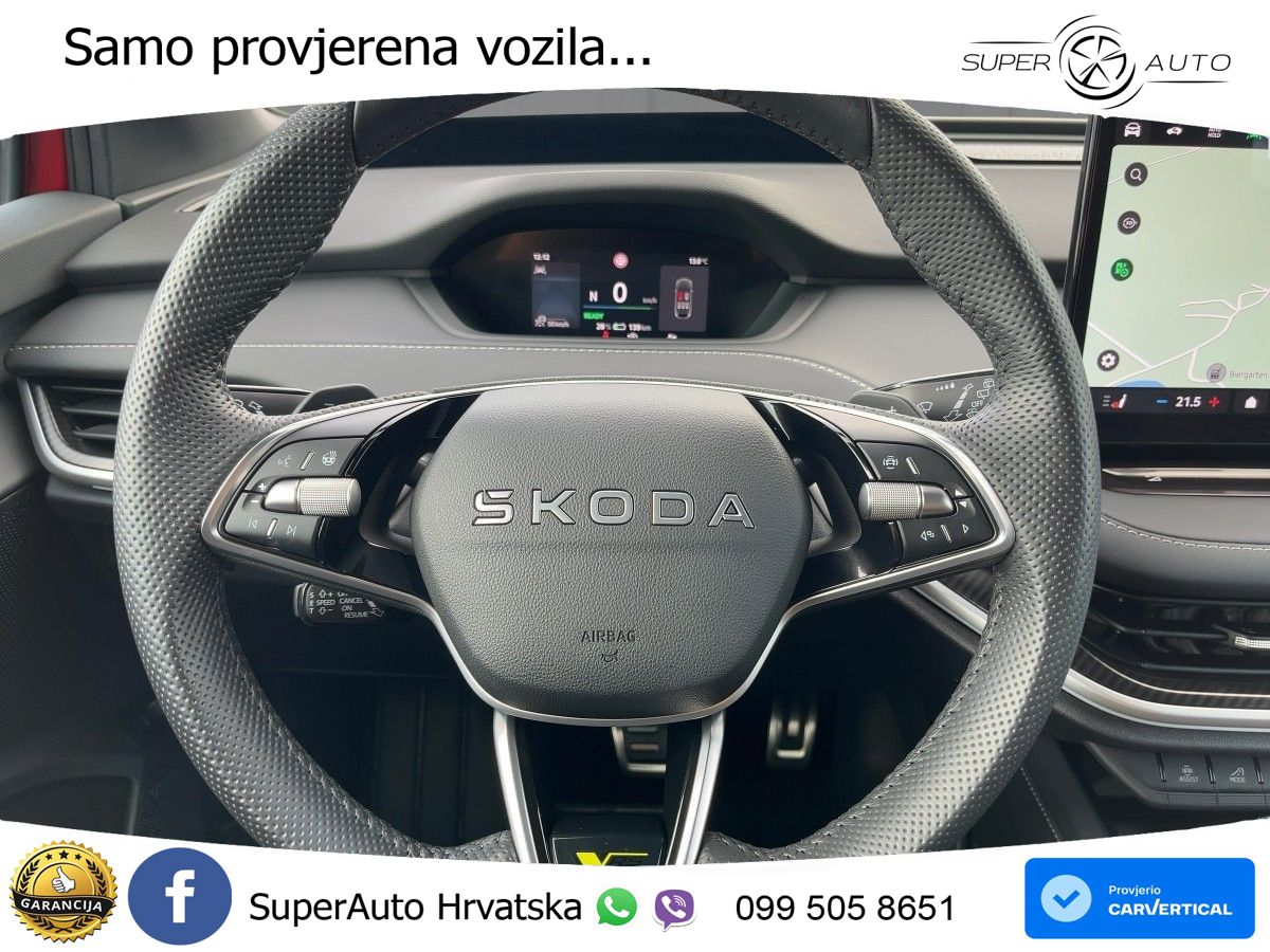 Škoda Enyaq iV RS 82 kWh (340 KS) AWD LED+GR SJED+ACC