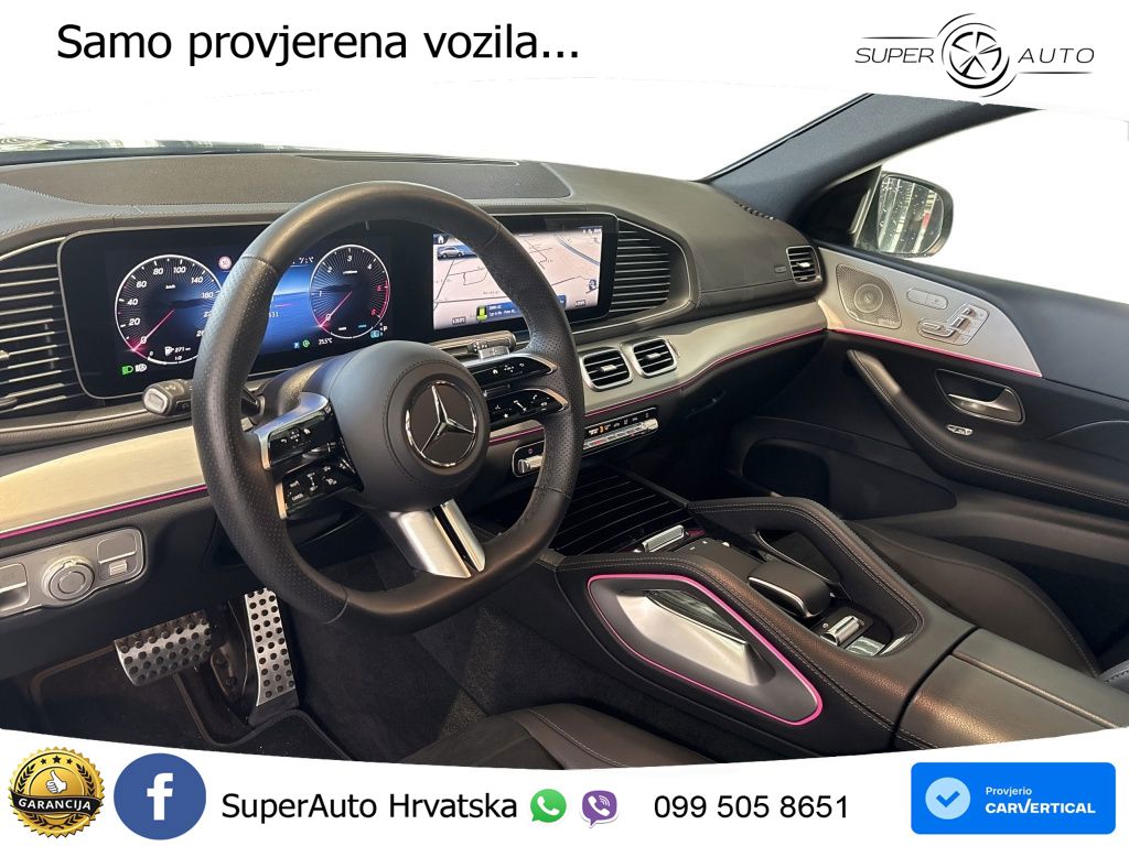 Mercedes GLE Coupe 300d (269 ks) EQ Boost 4MATIC 9G-TRONIC AMG LED+GR SJED+ACC