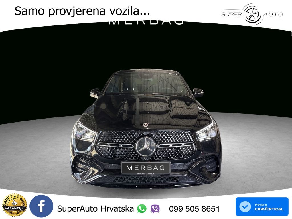 Mercedes GLE Coupe 300d (269 ks) EQ Boost 4MATIC 9G-TRONIC AMG LED+GR SJED+ACC