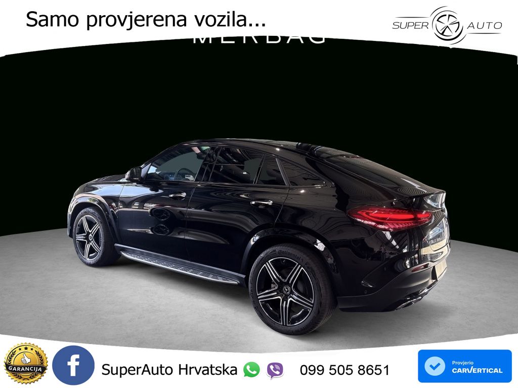 Mercedes GLE Coupe 300d (269 ks) EQ Boost 4MATIC 9G-TRONIC AMG LED+GR SJED+ACC