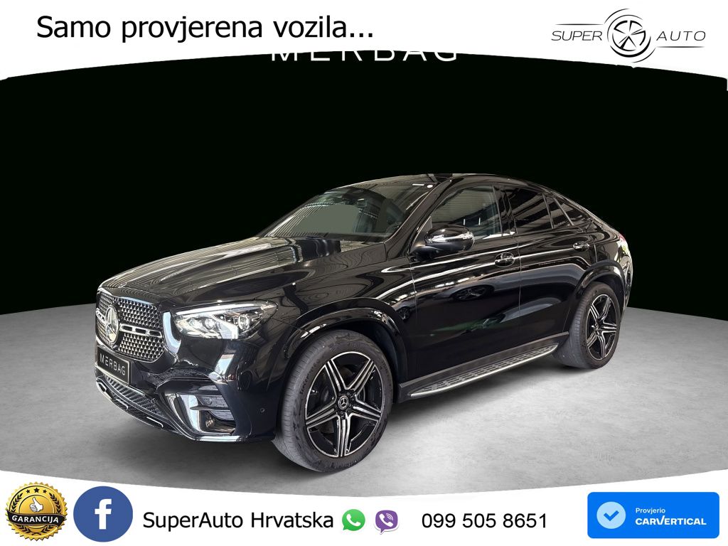 Mercedes GLE Coupe 300d (269 ks) EQ Boost 4MATIC 9G-TRONIC AMG LED+GR SJED+ACC