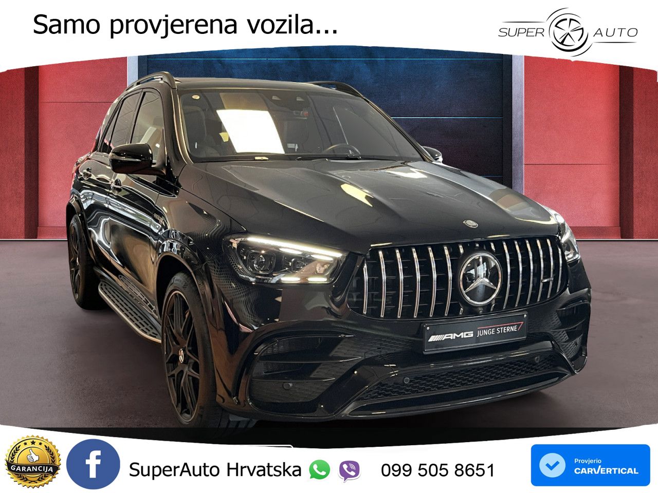 Mercedes AMG GLE 63 S V8 (612 KS) EQ Boost 4MATIC+ AMG SPEEDSHIFT TCT 9G LED+GR SJED+ACC