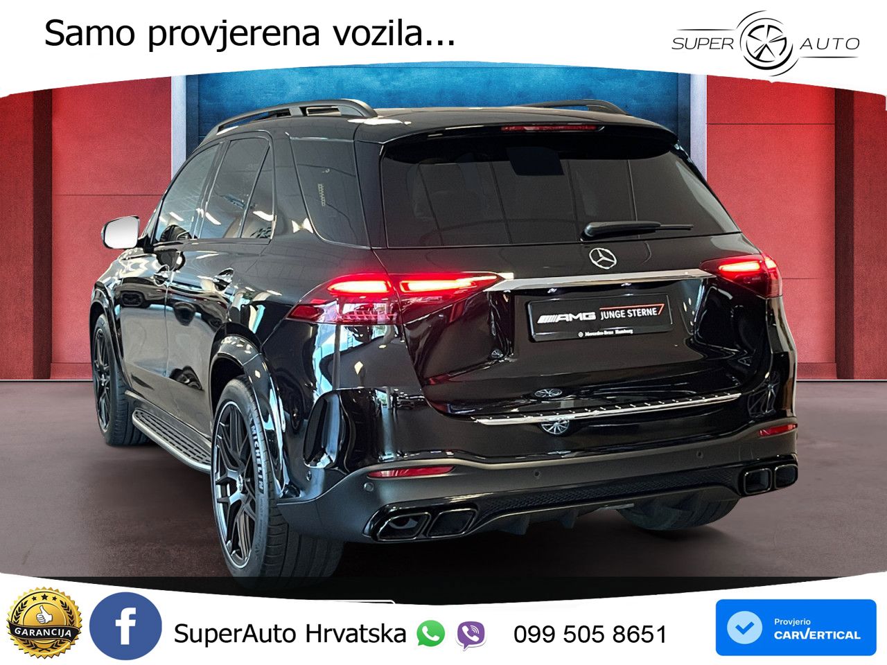 Mercedes AMG GLE 63 S V8 (612 KS) EQ Boost 4MATIC+ AMG SPEEDSHIFT TCT 9G LED+GR SJED+ACC
