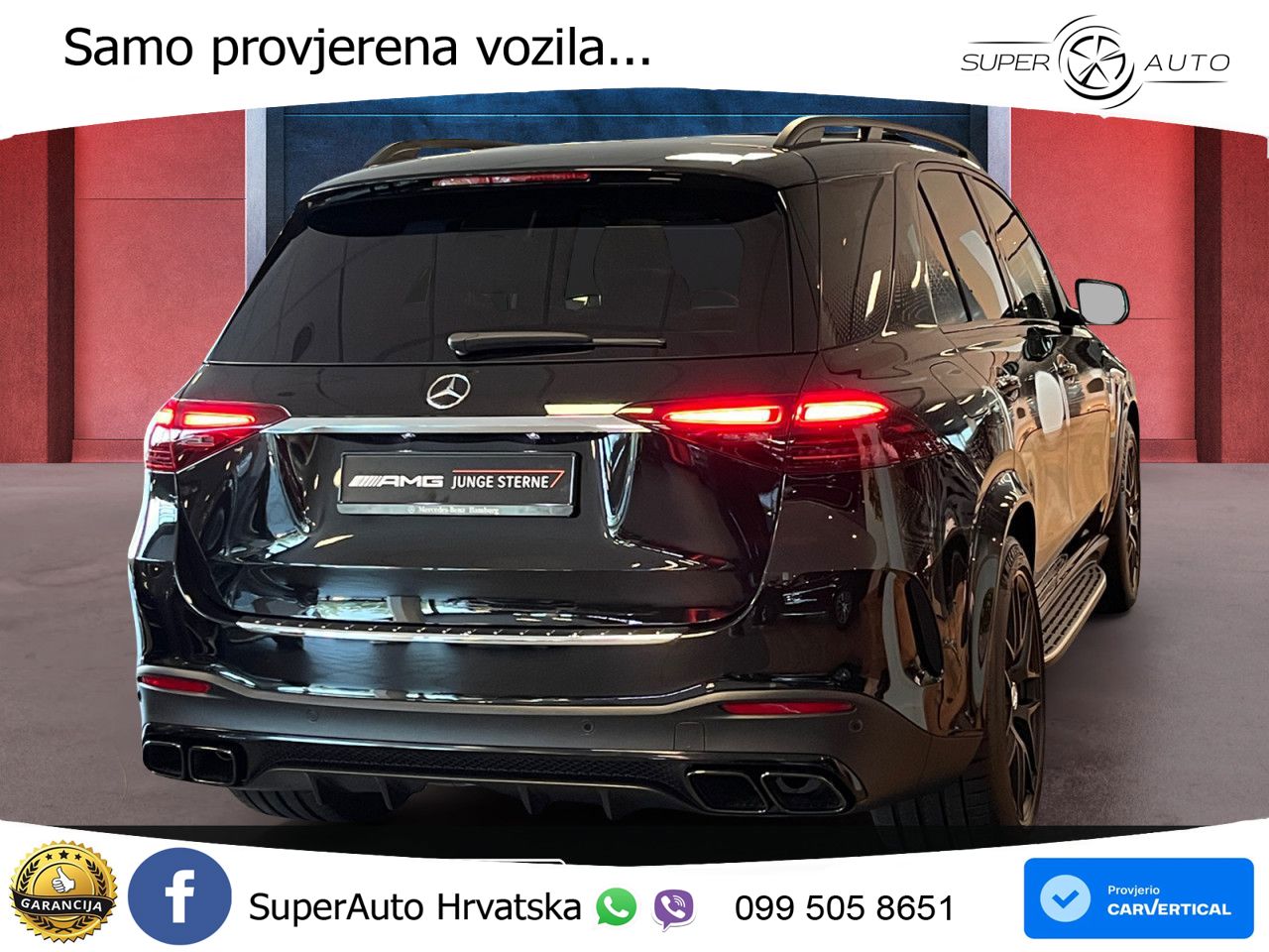 Mercedes AMG GLE 63 S V8 (612 KS) EQ Boost 4MATIC+ AMG SPEEDSHIFT TCT 9G LED+GR SJED+ACC