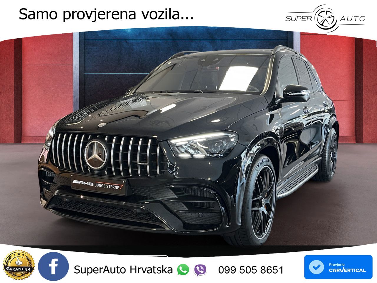 Mercedes AMG GLE 63 S V8 (612 KS) EQ Boost 4MATIC+ AMG SPEEDSHIFT TCT 9G LED+GR SJED+ACC