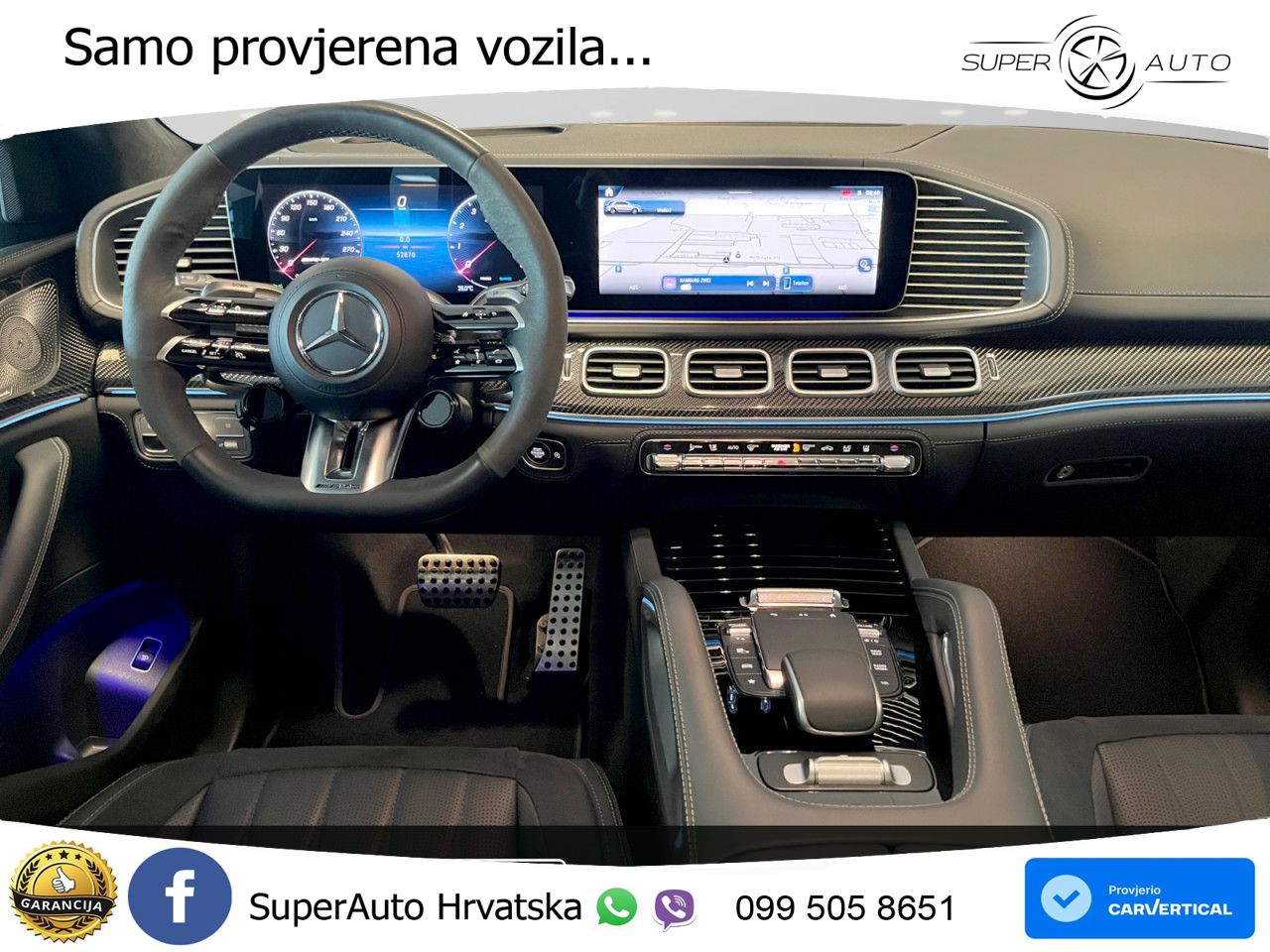 Mercedes AMG GLE 63 S V8 (612 KS) EQ Boost 4MATIC+ AMG SPEEDSHIFT TCT 9G LED+GR SJED+ACC