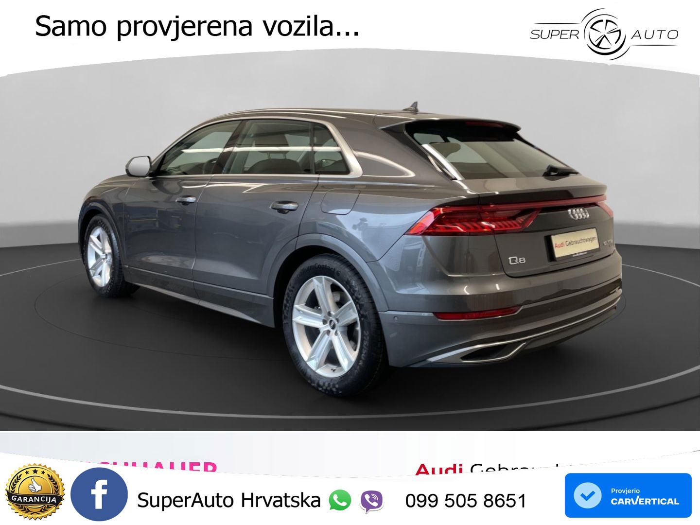 Audi Q8 55 TFSIe V6 (381 KS) quattro tiptronic