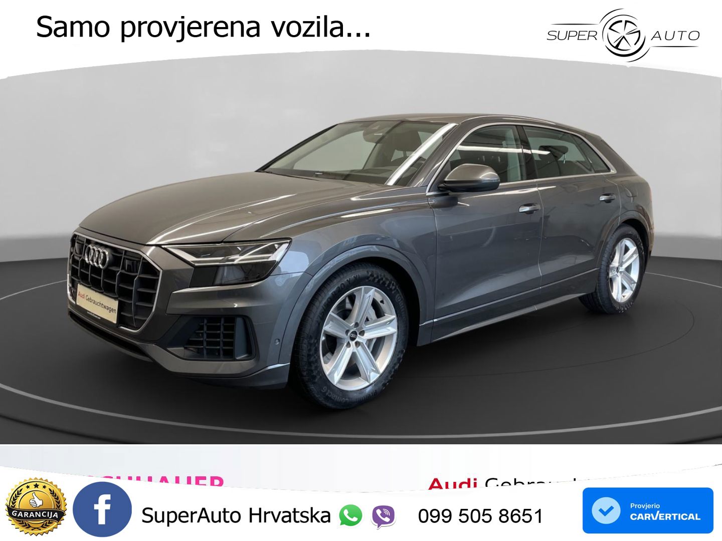 Audi Q8 55 TFSIe V6 (381 KS) quattro tiptronic