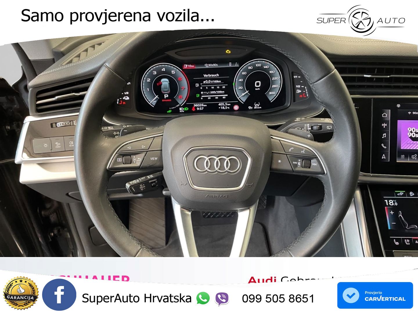 Audi Q8 55 TFSIe V6 (381 KS) quattro tiptronic