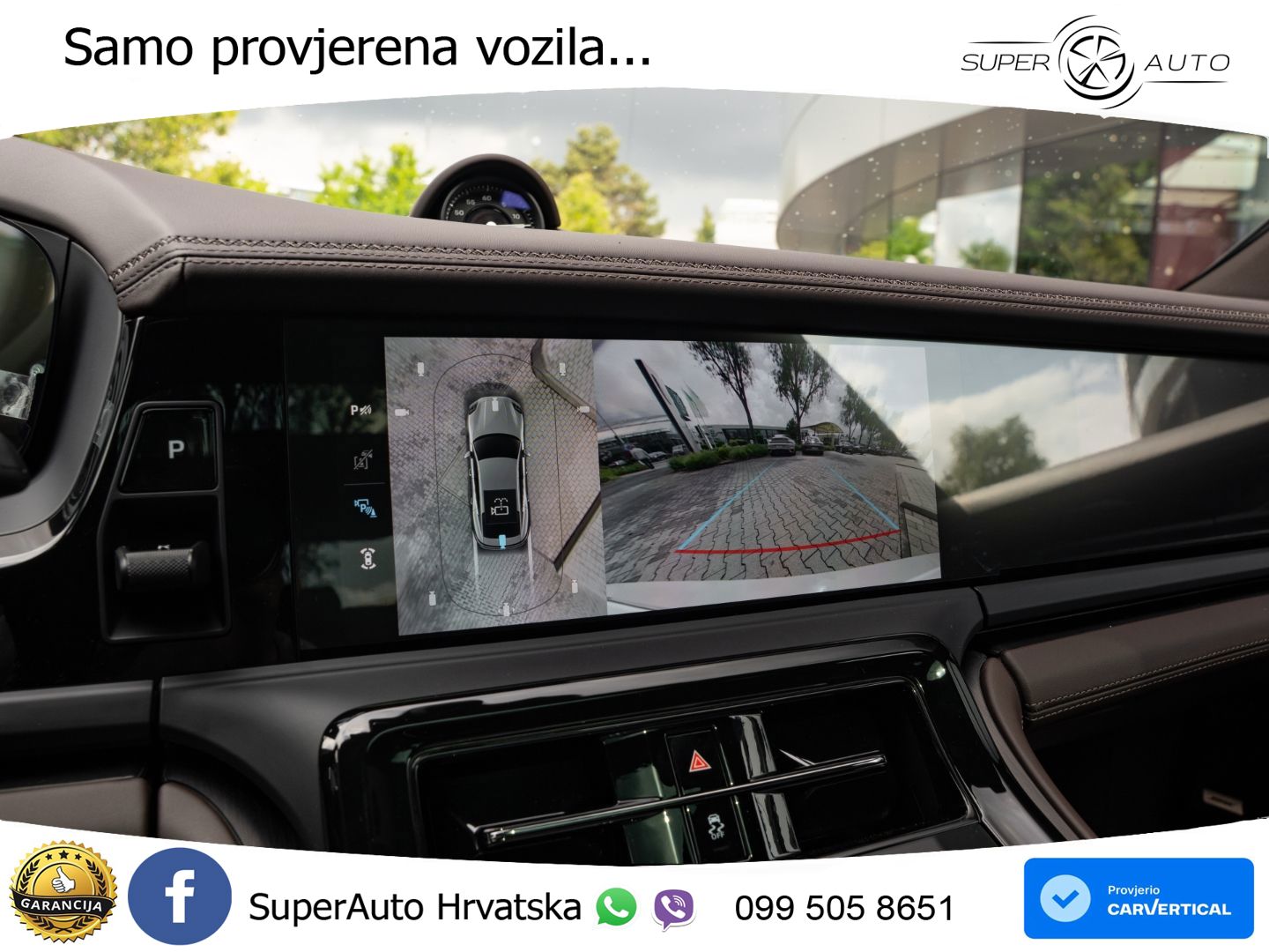 Porsche Panamera 4S 2.9 V6 (544 KS) E-Hybrid PDK ZRAČNI+ACC+GR SJED+KAM+PANO