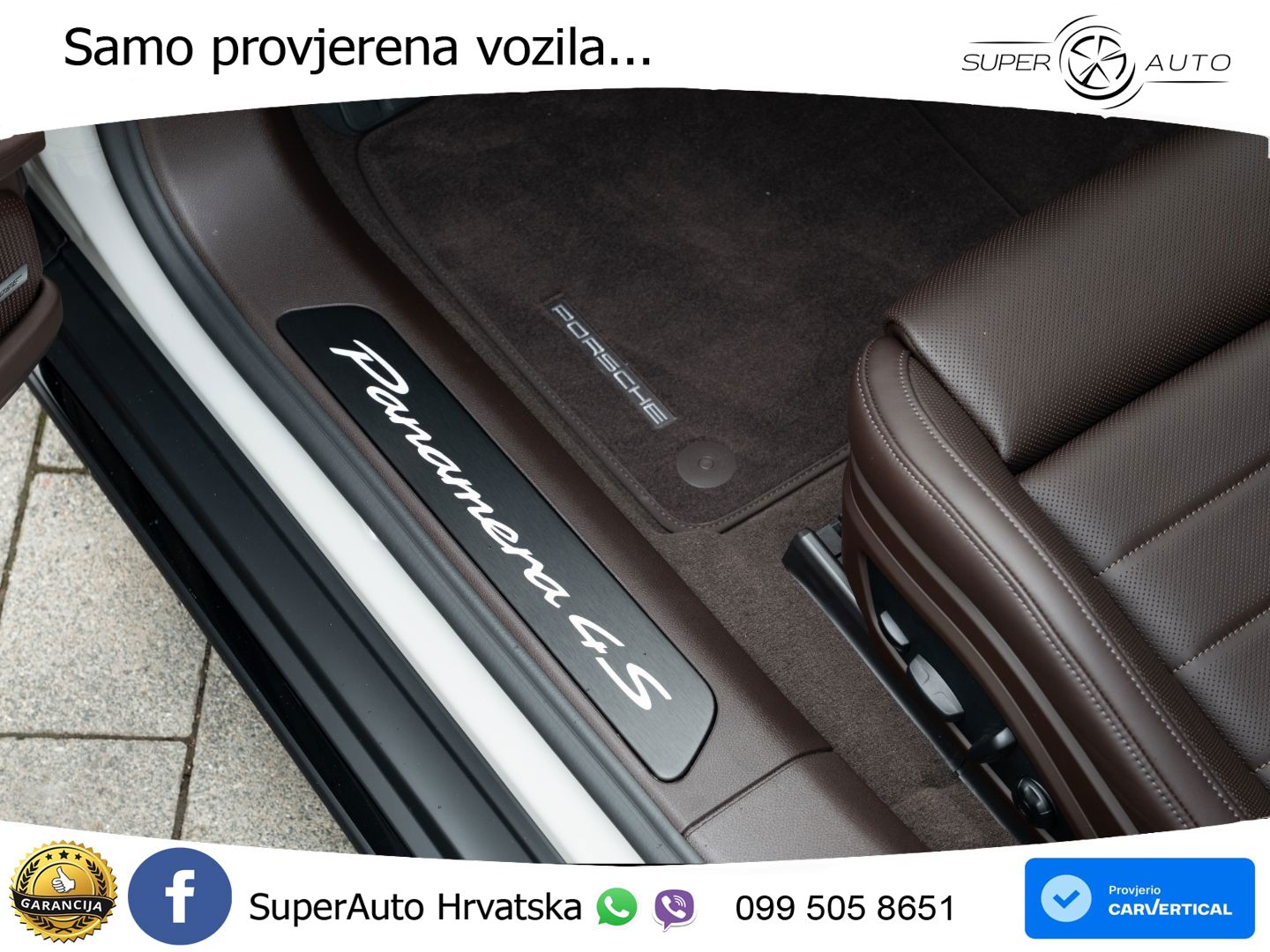 Porsche Panamera 4S 2.9 V6 (544 KS) E-Hybrid PDK ZRAČNI+ACC+GR SJED+KAM+PANO