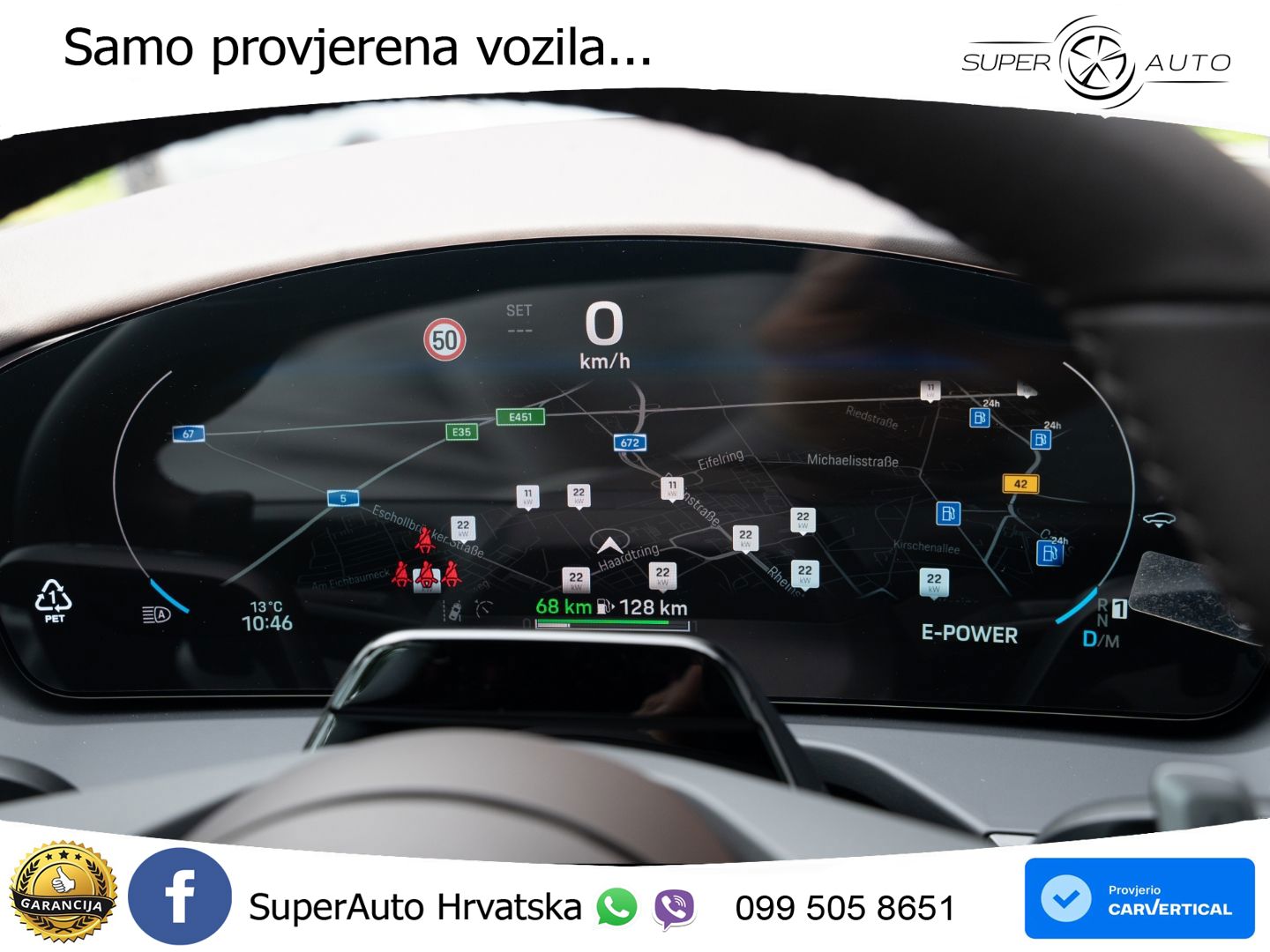 Porsche Panamera 4S 2.9 V6 (544 KS) E-Hybrid PDK ZRAČNI+ACC+GR SJED+KAM+PANO
