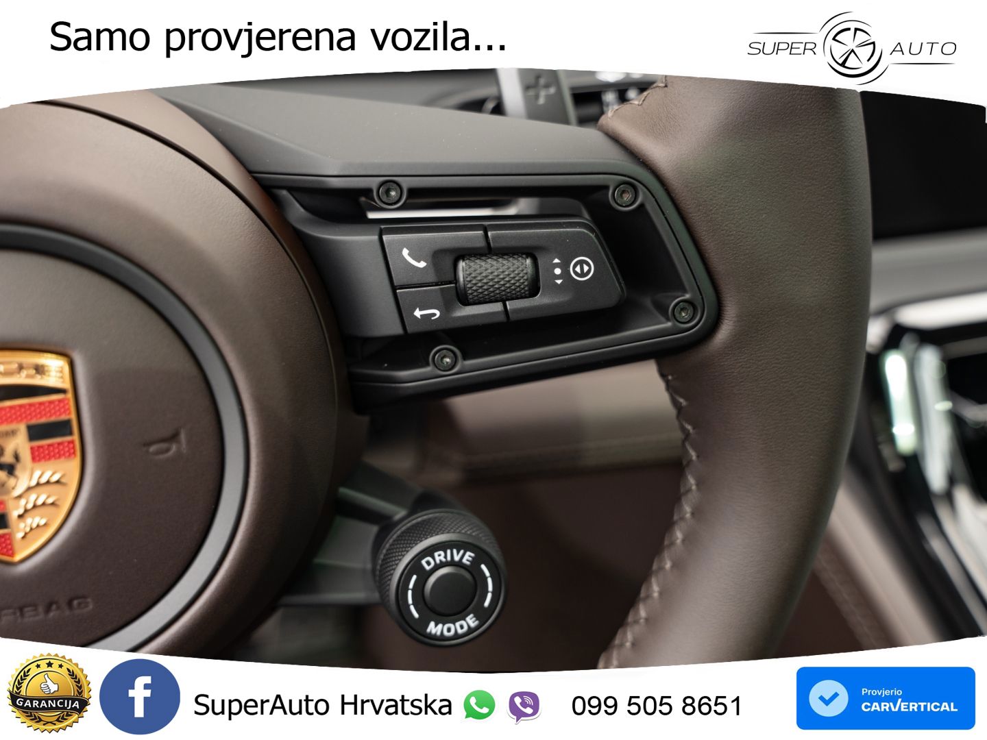 Porsche Panamera 4S 2.9 V6 (544 KS) E-Hybrid PDK ZRAČNI+ACC+GR SJED+KAM+PANO