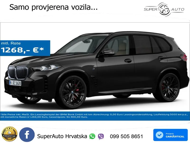 BMW X5 30d (298 KS) xDrive Steptronic LED+GR SJED+ACC