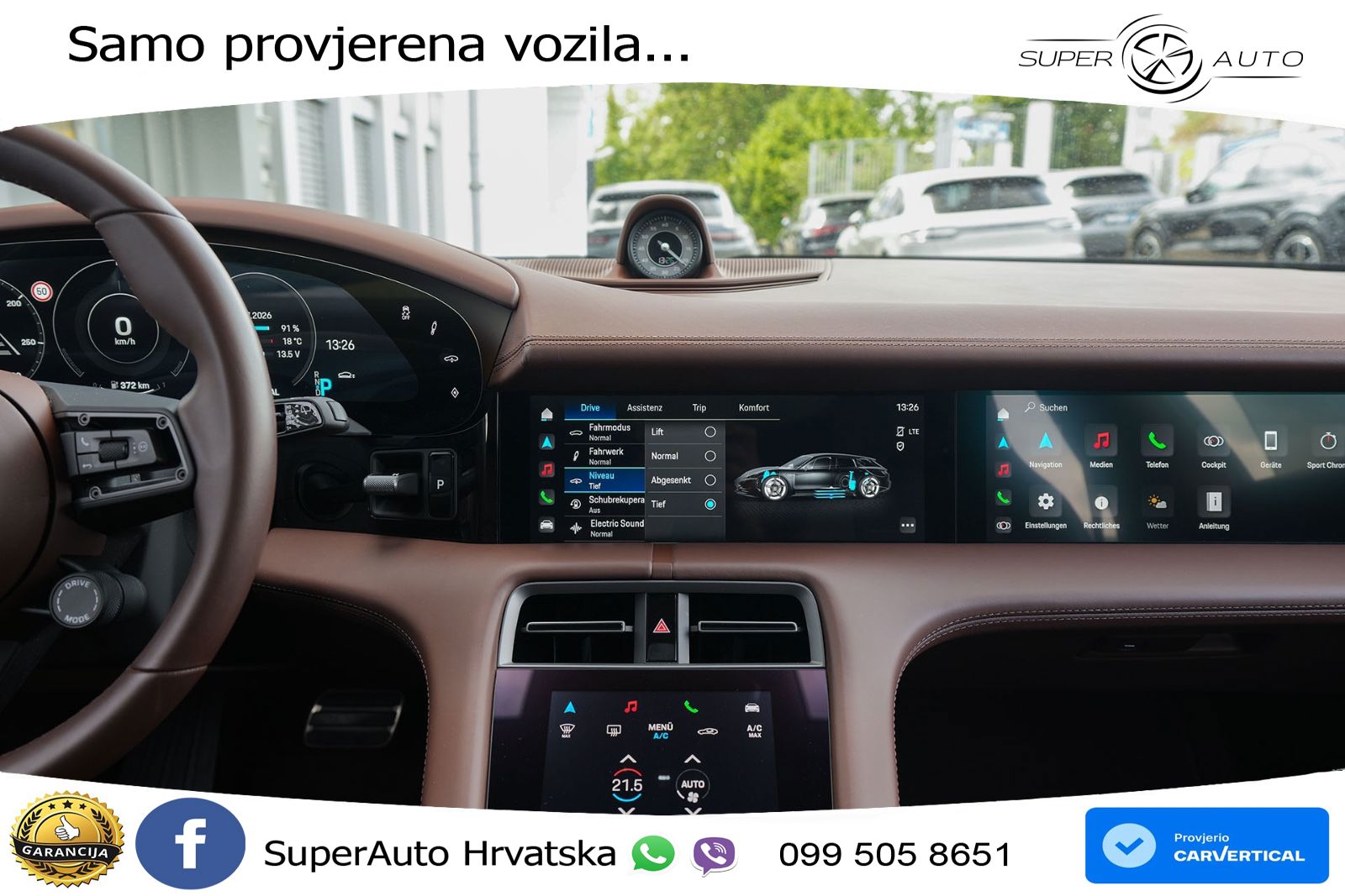 Porsche Taycan Sport Turismo GTS Performance Plus 93.4 kWh (598 KS)