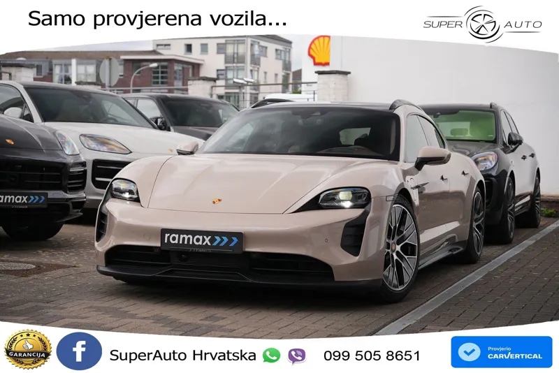 Porsche Taycan Sport Turismo GTS Performance Plus 93.4 kWh (598 KS)