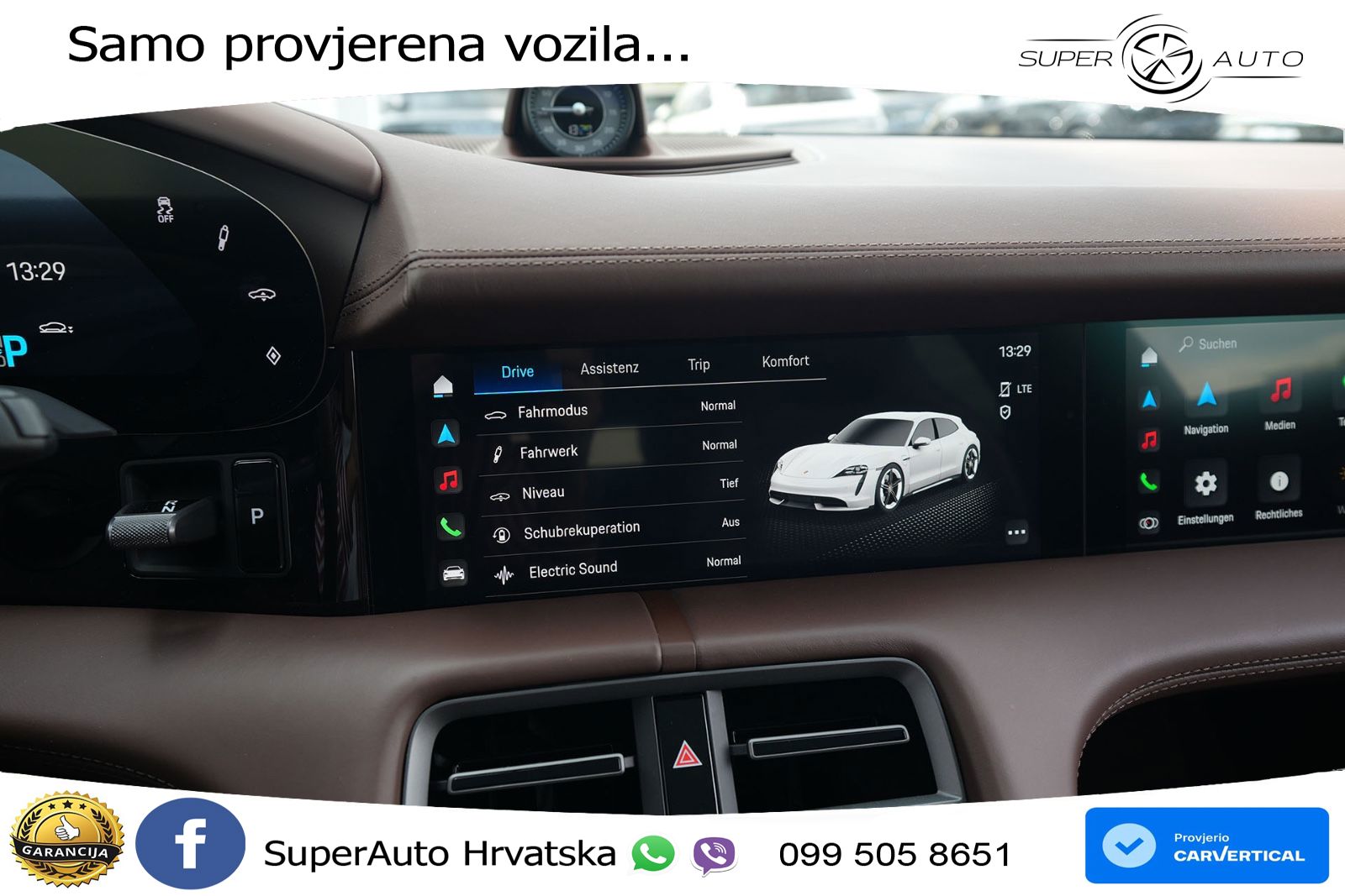 Porsche Taycan Sport Turismo GTS Performance Plus 93.4 kWh (598 KS)