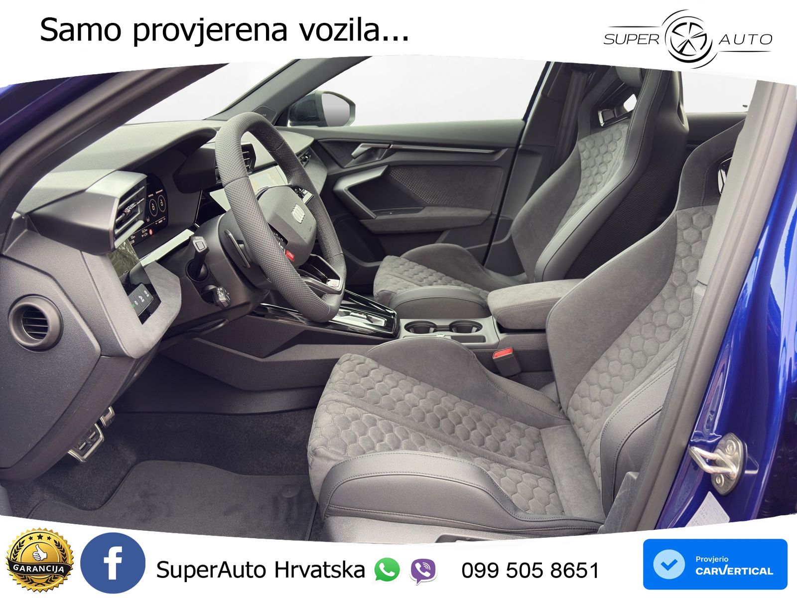 Audi RS3 Sedan 2.5 TFSI (400 KS) quattro S tronic LED+GR SJED+ACC