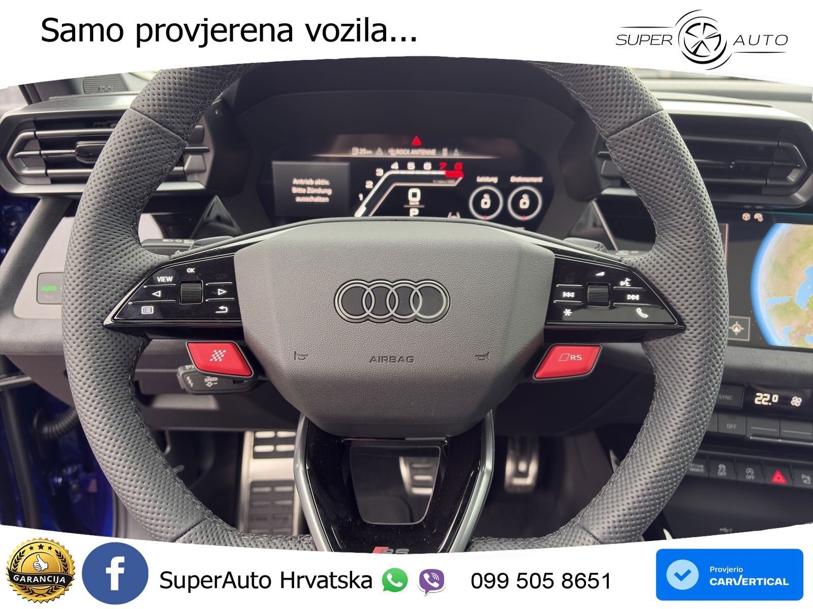 Audi RS3 Sedan 2.5 TFSI (400 KS) quattro S tronic LED+GR SJED+ACC