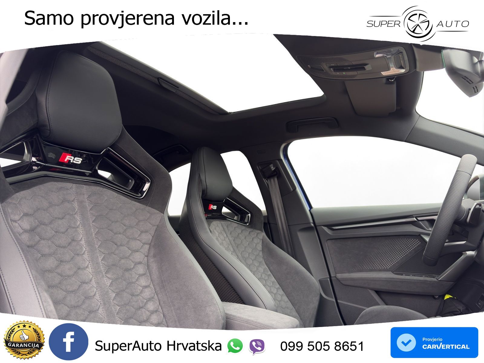 Audi RS3 Sedan 2.5 TFSI (400 KS) quattro S tronic LED+GR SJED+ACC