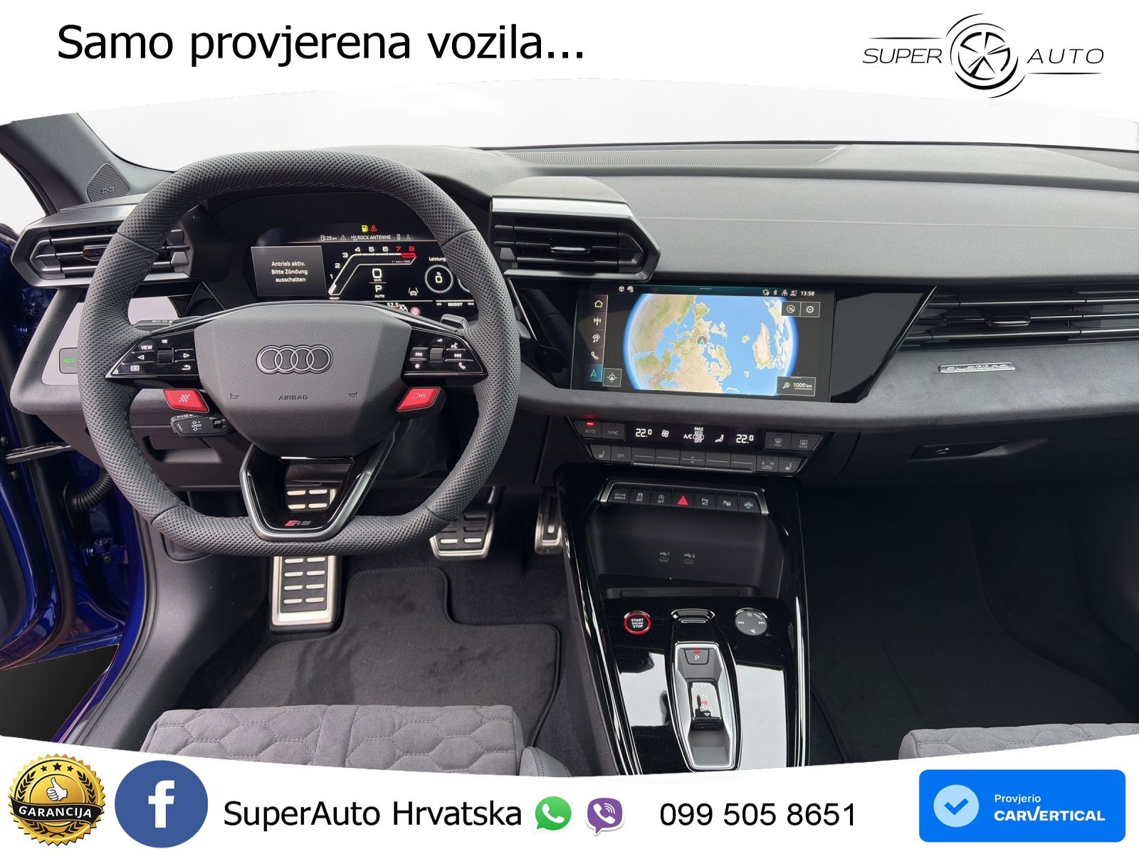 Audi RS3 Sedan 2.5 TFSI (400 KS) quattro S tronic LED+GR SJED+ACC