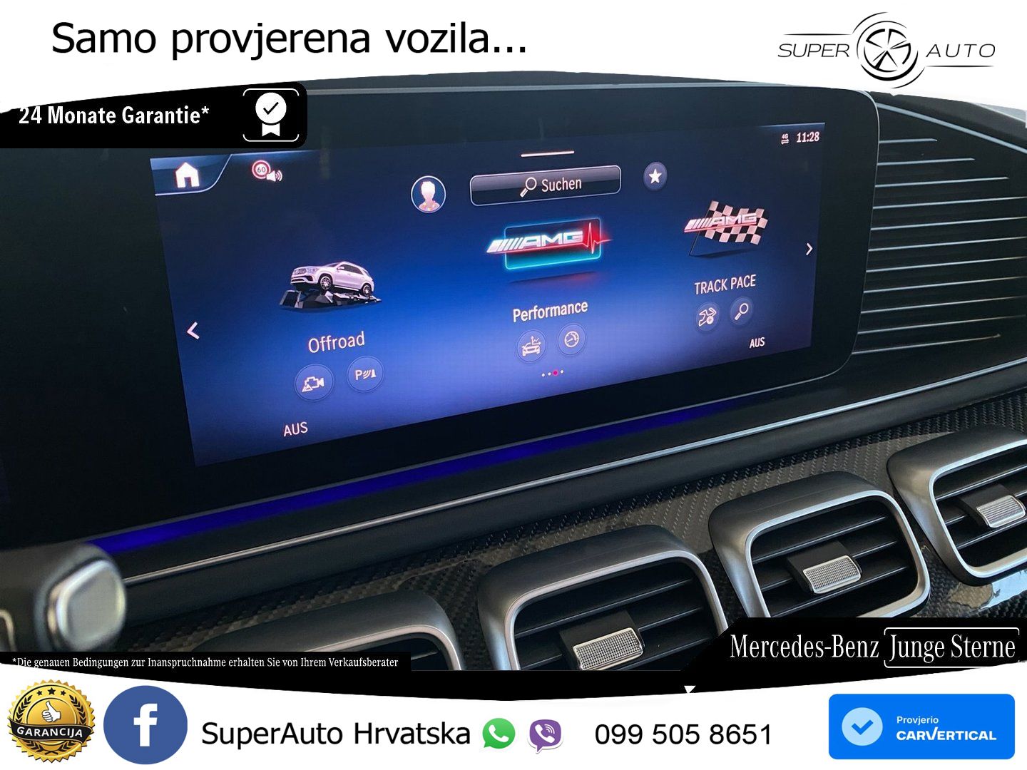 Mercedes AMG GLE 63 S V8 (612 KS) EQ Boost 4MATIC+ AMG SPEEDSHIFT TCT 9G LED+GR SJED+ACC