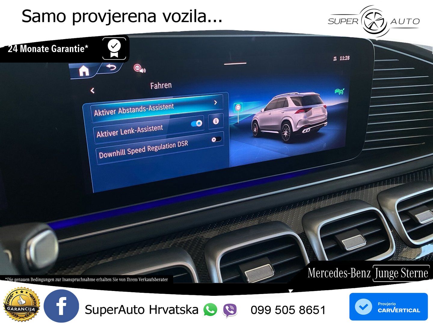 Mercedes AMG GLE 63 S V8 (612 KS) EQ Boost 4MATIC+ AMG SPEEDSHIFT TCT 9G LED+GR SJED+ACC