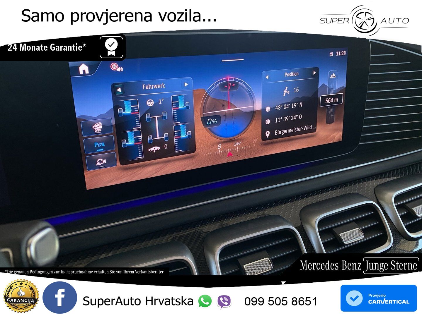 Mercedes AMG GLE 63 S V8 (612 KS) EQ Boost 4MATIC+ AMG SPEEDSHIFT TCT 9G LED+GR SJED+ACC