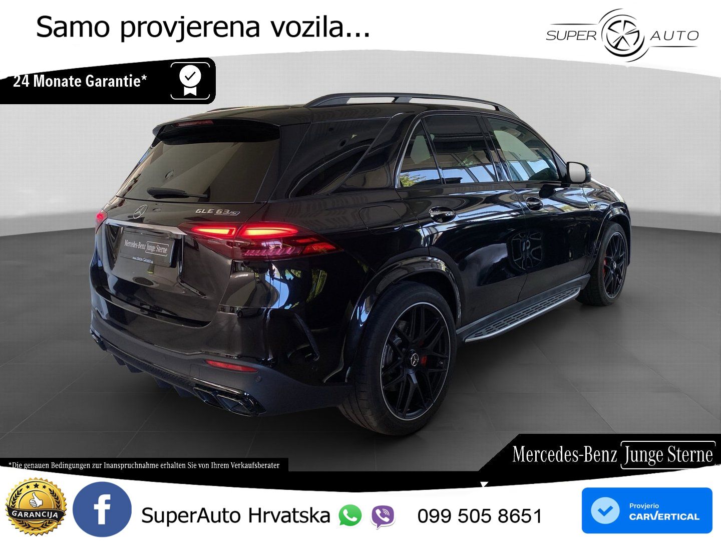 Mercedes AMG GLE 63 S V8 (612 KS) EQ Boost 4MATIC+ AMG SPEEDSHIFT TCT 9G LED+GR SJED+ACC