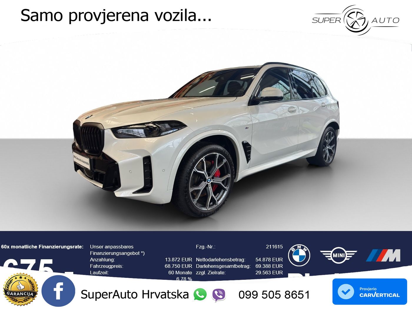 BMW X5 30d (286 KS) xDrive Steptronic LED+GR SJED+ACC