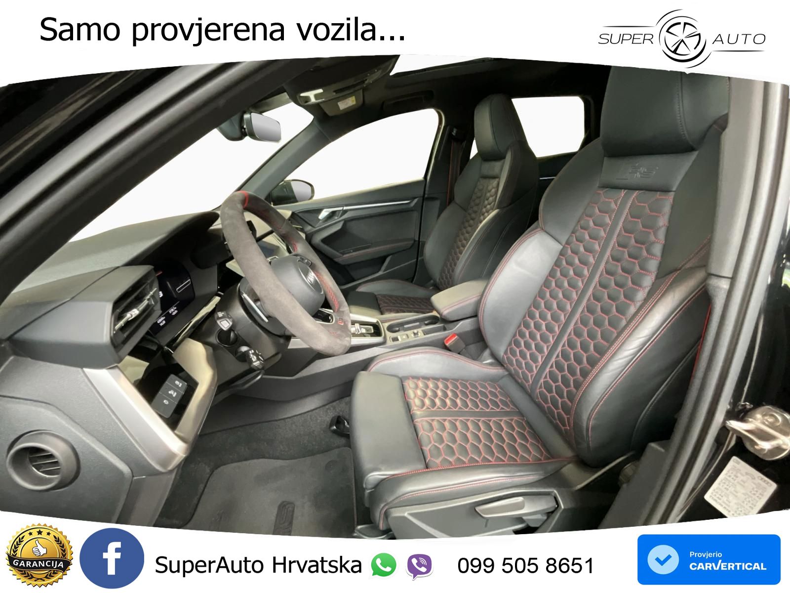 Audi RS3 Sedan 2.5 TFSI (400 KS) quattro S tronic