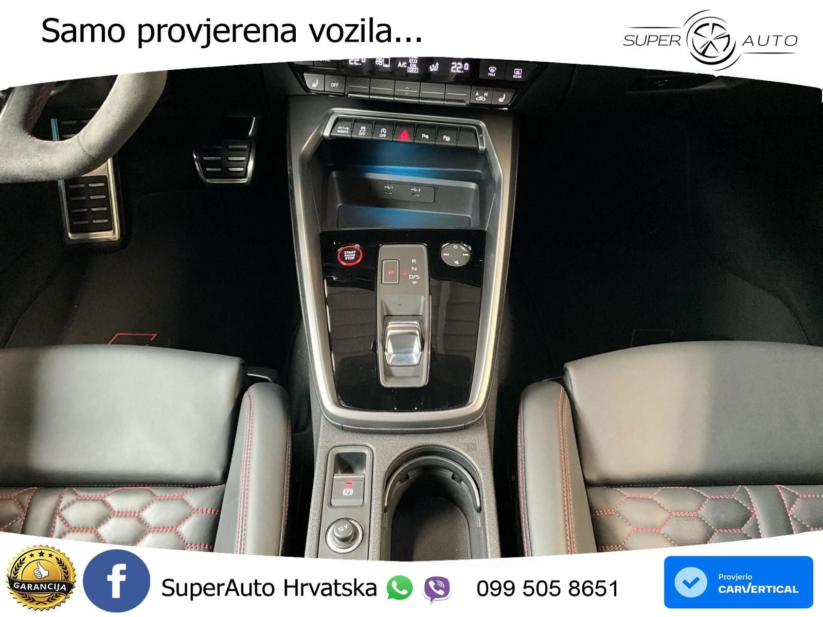 Audi RS3 Sedan 2.5 TFSI (400 KS) quattro S tronic