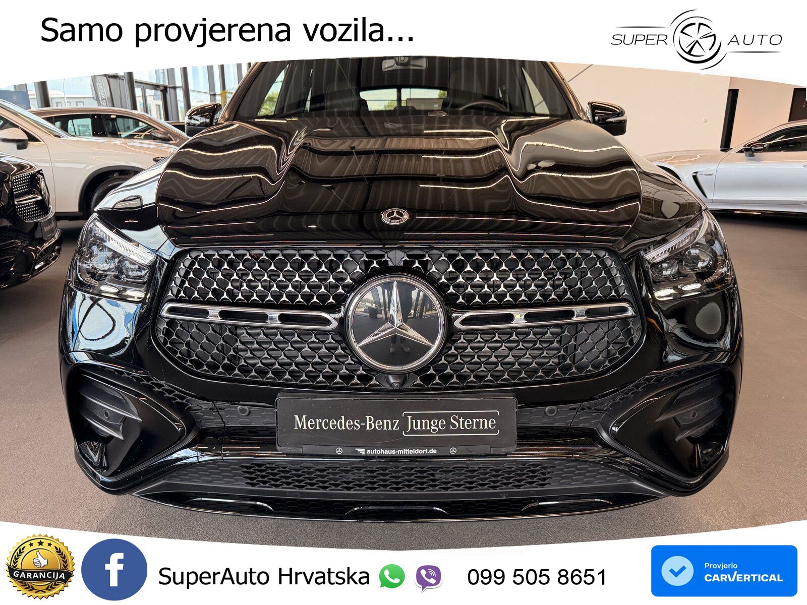 Mercedes GLE 450d (367 KS) EQ Boost 4MATIC 9G-TRONIC AMG LED+GR SJED+ACC