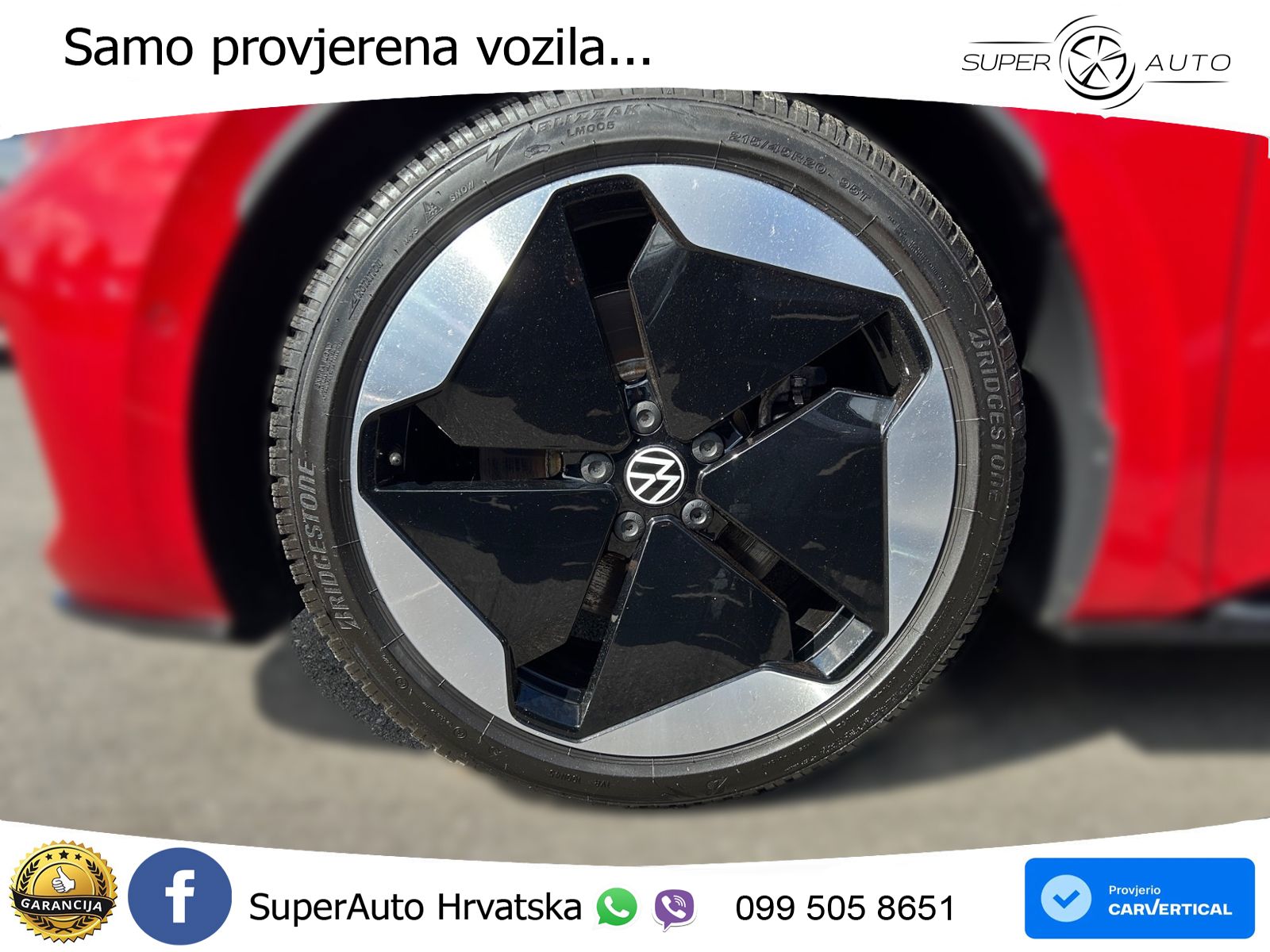 Volkswagen ID.3 GTX Performance 84 kWh (326 KS) LED+GR SJED+ACC