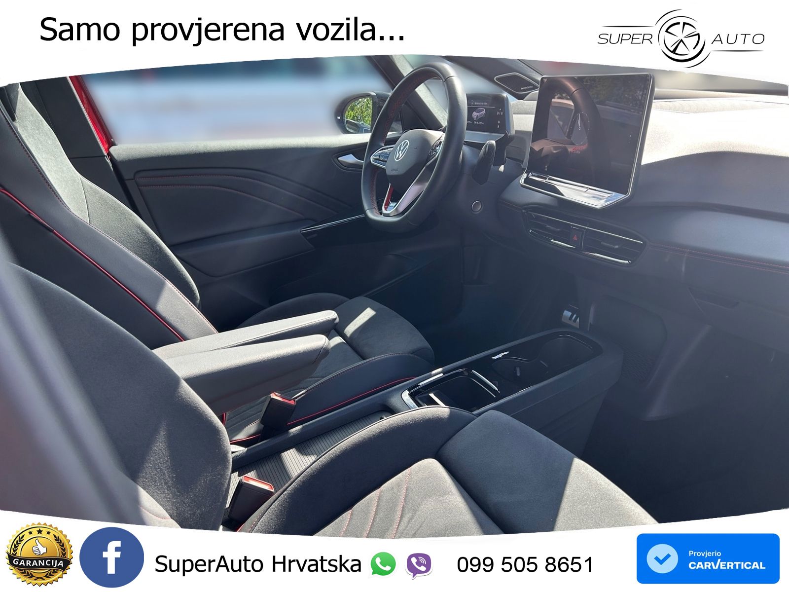 Volkswagen ID.3 GTX Performance 84 kWh (326 KS) LED+GR SJED+ACC