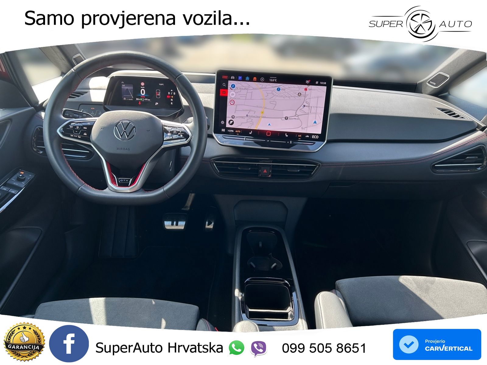 Volkswagen ID.3 GTX Performance 84 kWh (326 KS) LED+GR SJED+ACC