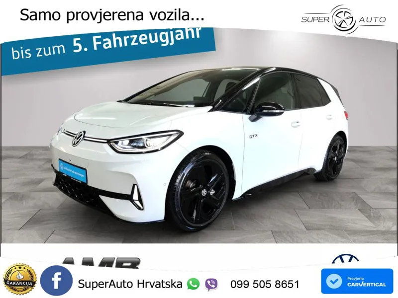 Volkswagen ID.3 GTX Performance 84 kWh (326 KS) LED+GR SJED+ACC