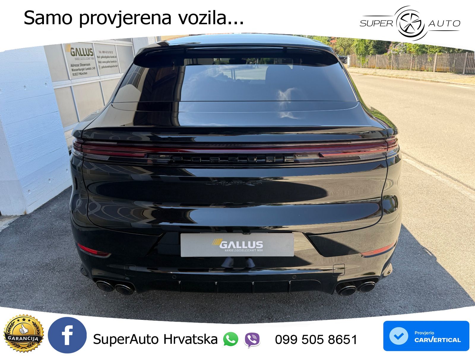 Porsche Cayenne Coupe S 4.0 V8 (474 KS) Tiptronic S