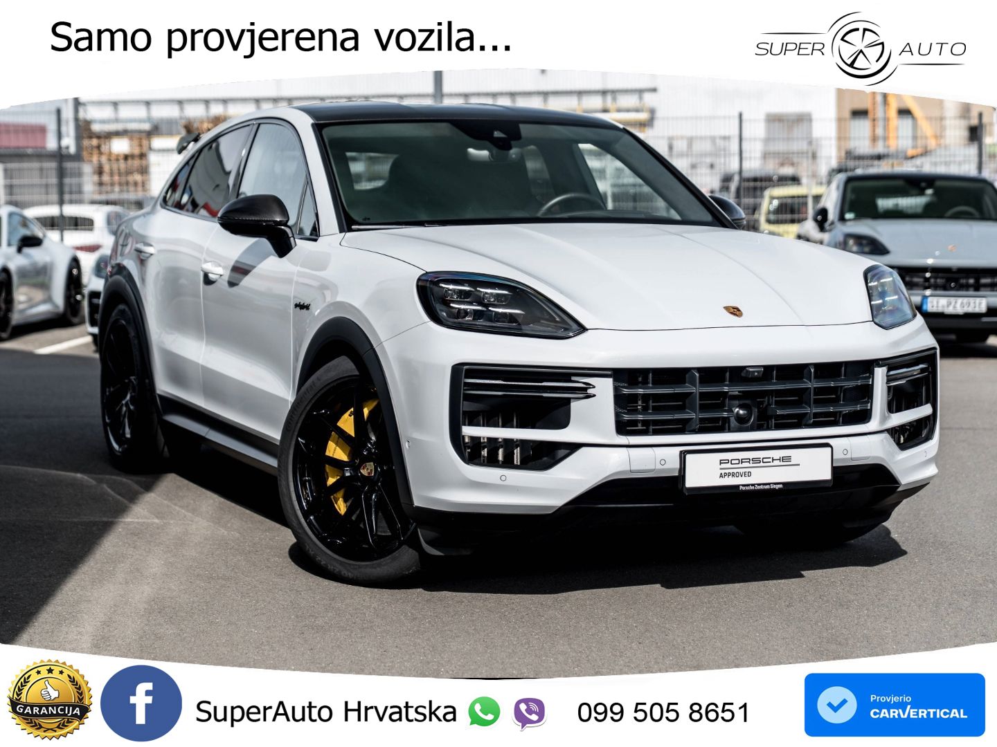 Porsche Cayenne Coupe Turbo 4.0 V8 (739 KS) E-Hybrid Tiptronic S