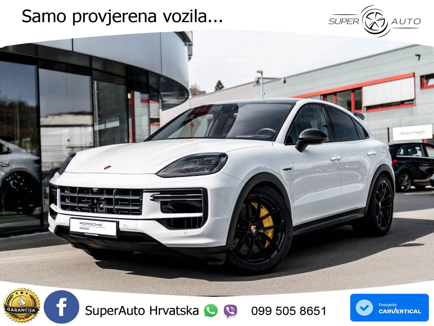 Porsche Cayenne Coupe Turbo 4.0 V8 (739 KS) E-Hybrid Tiptronic S