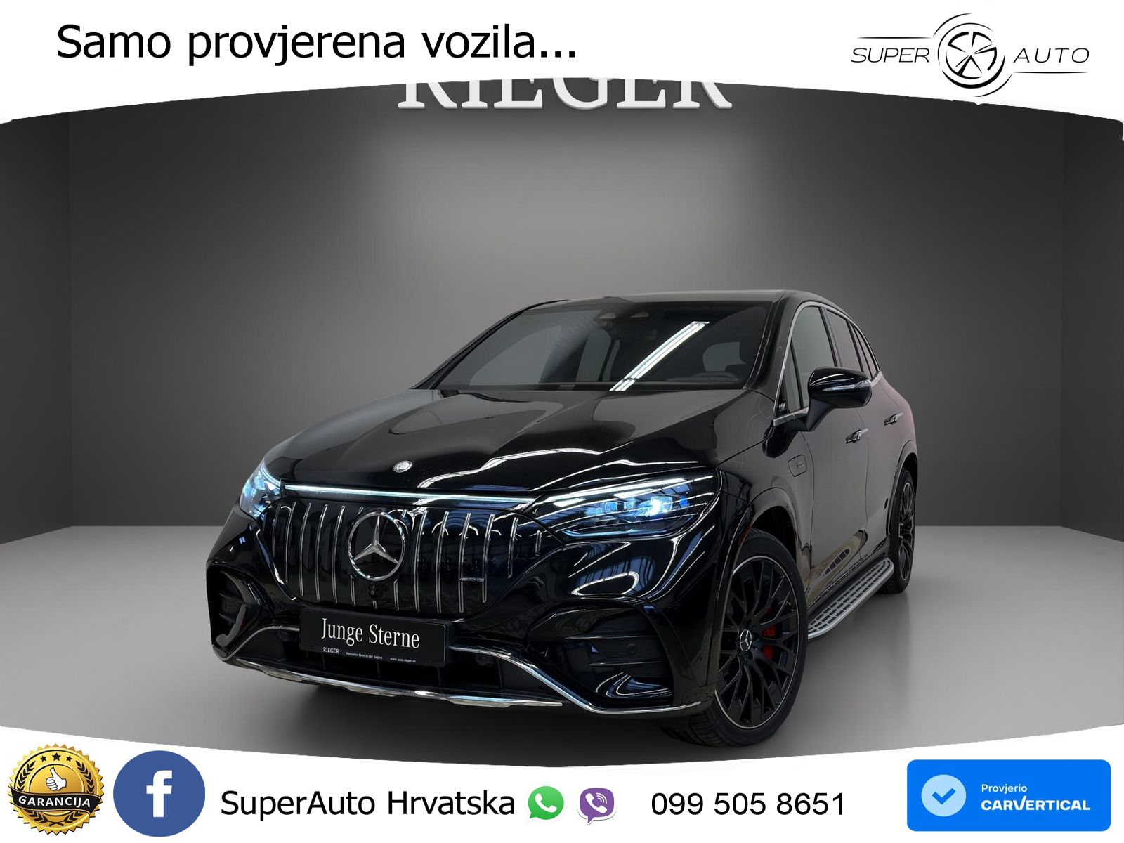 Mercedes EQE SUV AMG 53 100 kWh (626 KS) 4MATIC+ ACC+HEAD+GR SJED+360+PANO