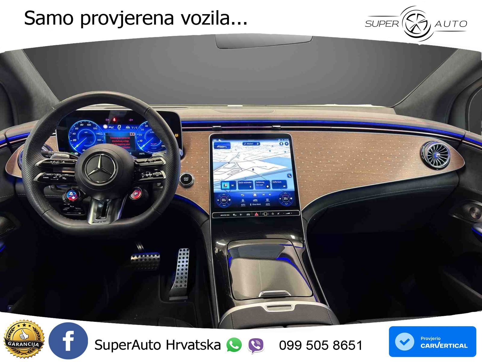 Mercedes EQE SUV AMG 53 100 kWh (626 KS) 4MATIC+ ACC+HEAD+GR SJED+360+PANO