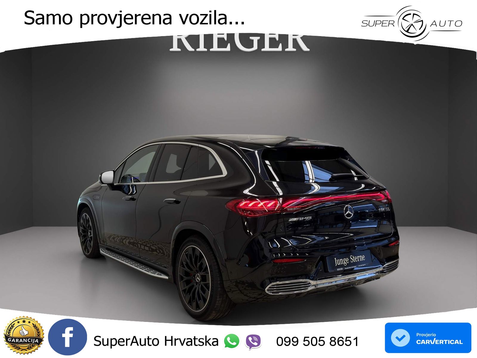 Mercedes EQE SUV AMG 53 100 kWh (626 KS) 4MATIC+ ACC+HEAD+GR SJED+360+PANO