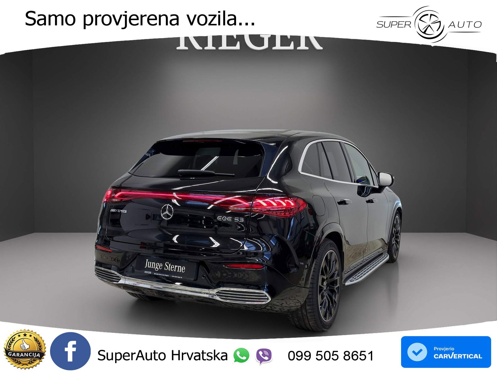 Mercedes EQE SUV AMG 53 100 kWh (626 KS) 4MATIC+ ACC+HEAD+GR SJED+360+PANO