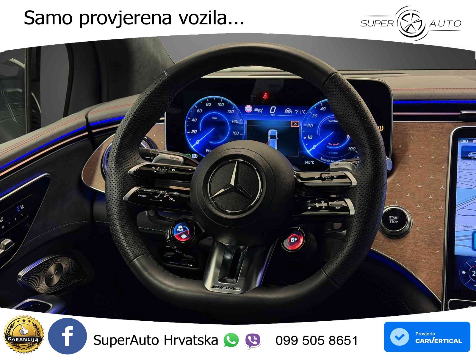Mercedes EQE SUV AMG 53 100 kWh (626 KS) 4MATIC+ ACC+HEAD+GR SJED+360+PANO