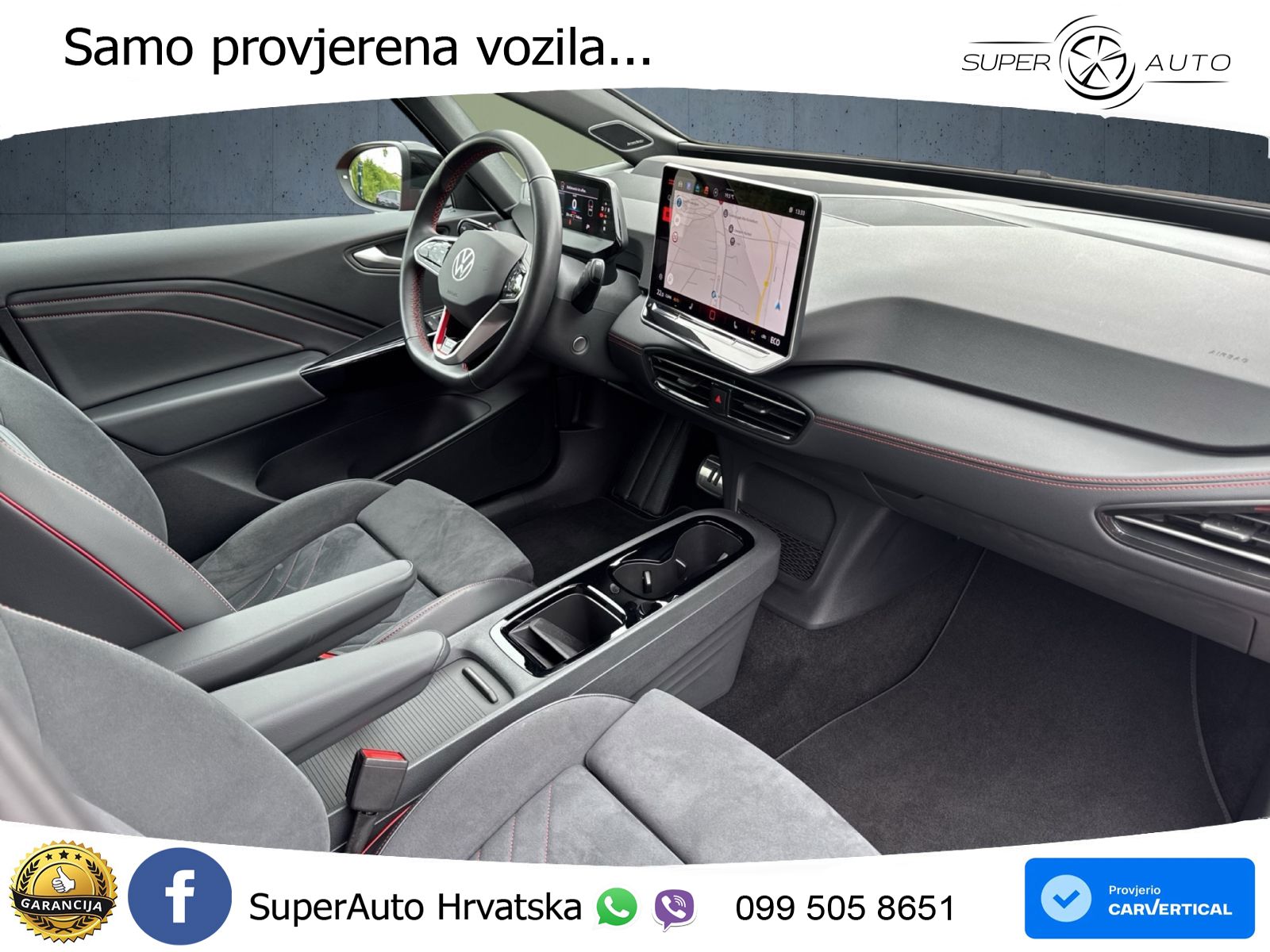 Volkswagen ID.3 GTX Performance 84 kWh (326 KS) LED+GR SJED+ACC
